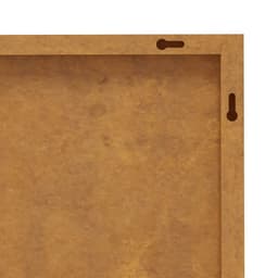   Garden Wall Decoration 55x55 cm Corten Steel Grass Design 4