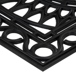   Rectangular Doormat 45x75 cm Rubber 5