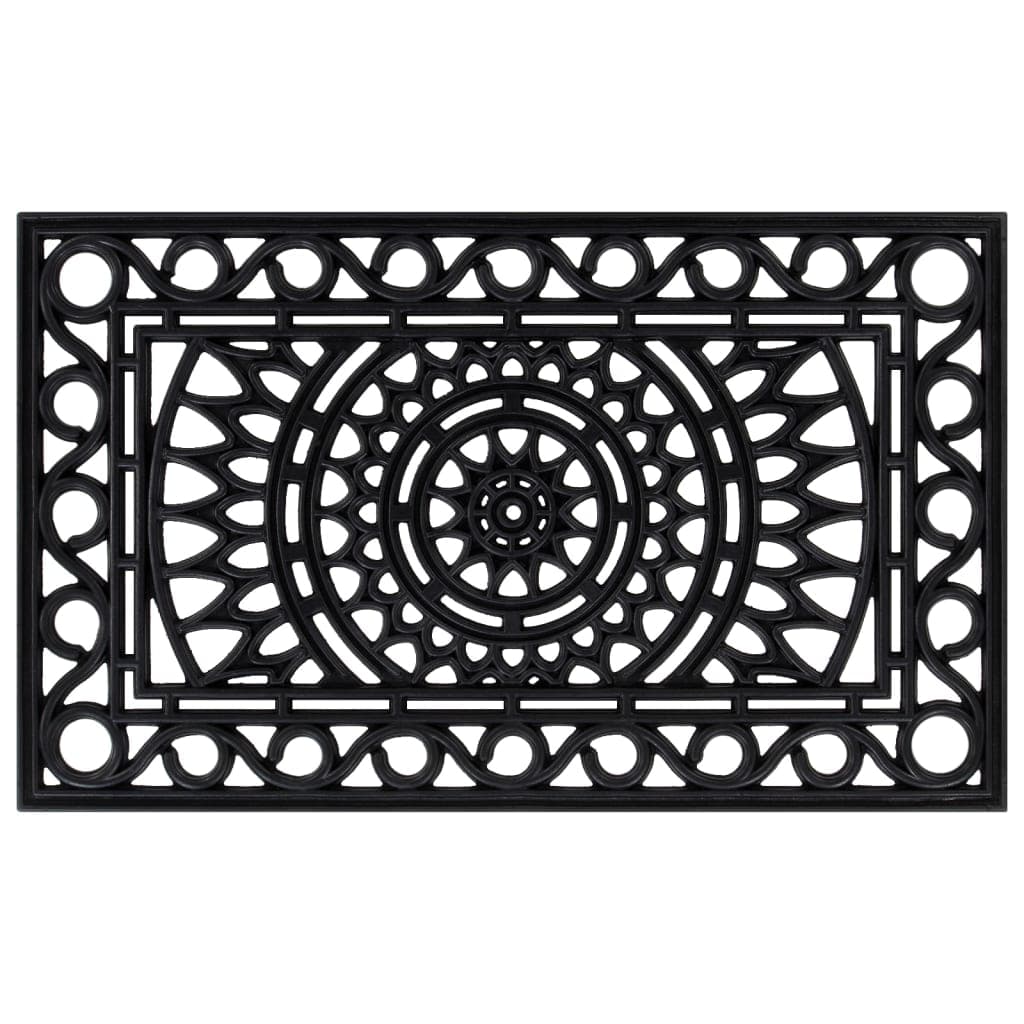  Rectangular Doormat 45x75 cm Rubber