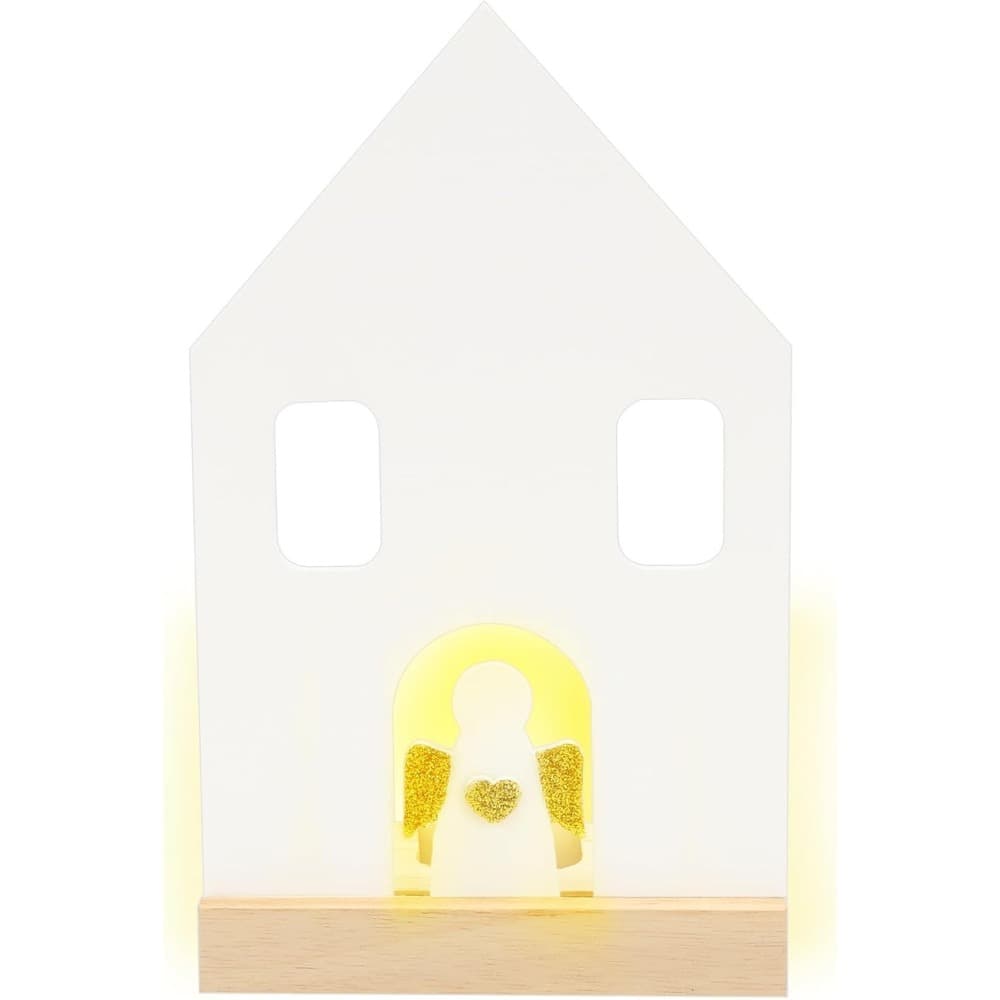Angel Tealight Holder, House Candle Holder, Wooden Candle Holder, Advent Wreath, Taper Candle Holder