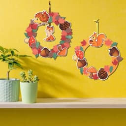 Fall Wreath Set – Includes A Base Wreath And 8 Colored Ribbons 2