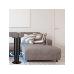 4 X Height-Adjustable Furniture Feet, Black, 12–18 Cm Furniture Legs, Cabinet Feet For Cabinets, Dressers, Sofas, Tables, And Beds—Cabinet Feet For Sofa Feet, Bed Feet, And Sofa Feet 4