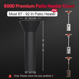 Heater Protective Cover – Made Of 210D Oxford Fabric For Various Applications—planting Equipment 3
