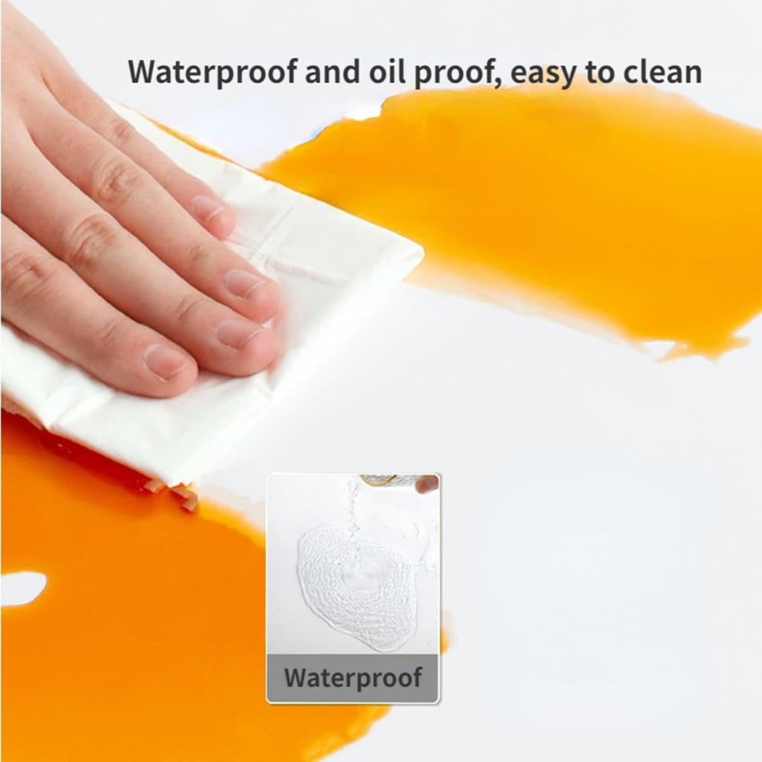 30 Pieces, 30 X 60 Cm Granite Peel-and-Stick Tile Backsplash, Waterproof PVC Tile Wall Decals For Living Room Backdrops BCHTM2504376